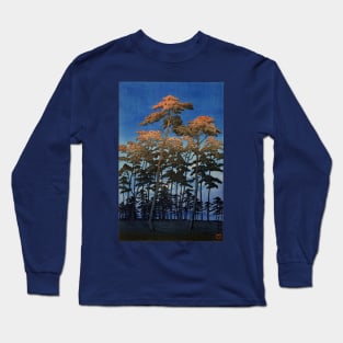 Hikawa Park in Omiya Long Sleeve T-Shirt